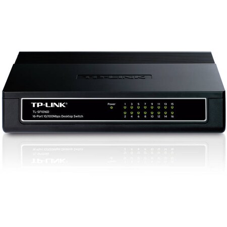 Tp-Link 16-Port Unmanaged 10/100Mbps Desktop Switch TL-SF1016D